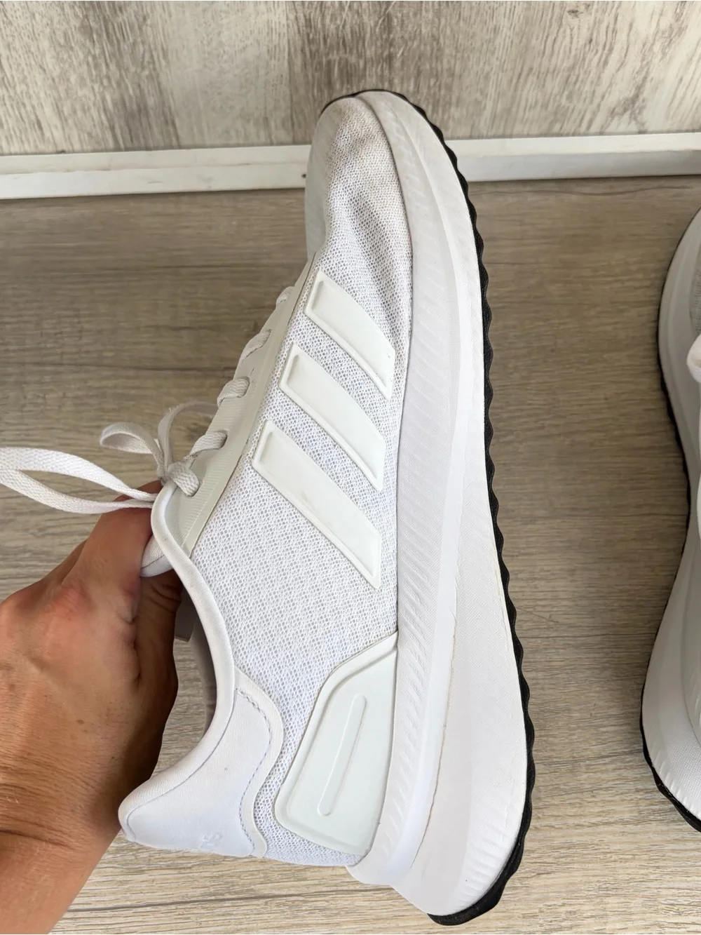 Adidas X PLR Path Cloud White Mens Athletic Sneaker Size 11.5